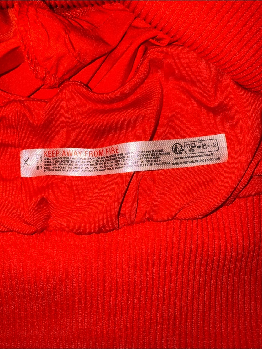 Free People Movement | Carpe Diem Shorts | Red | Medium - Picture 9 of 10